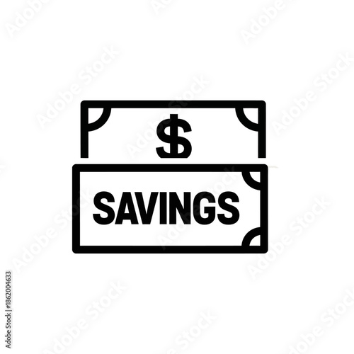 Savings and Financial Growth Concept Illustration for Personal Finance