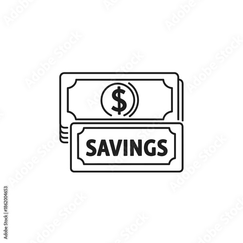 Savings and Financial Planning Illustration for Personal Wealth Management