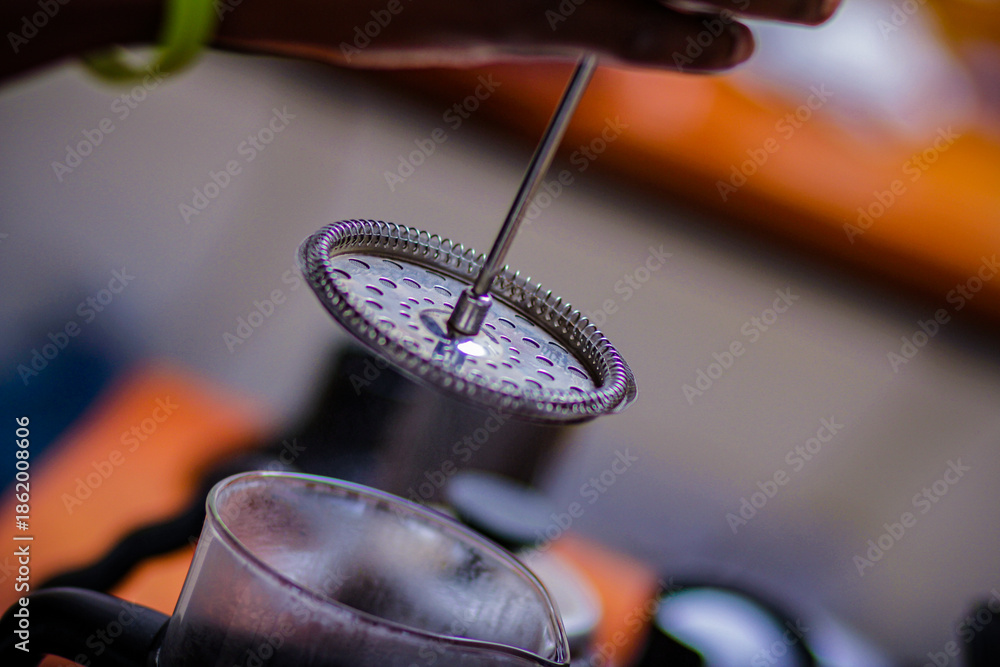 Obraz premium Coffee drinks beans berry