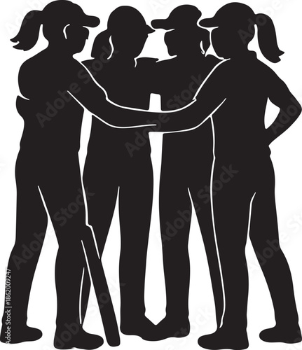 Silhouette of a couple with a dog walking together