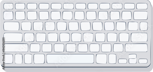 White Computer Keyboard