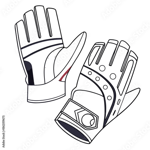 Professional goalkeeper gloves