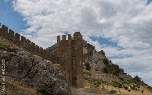 Genoese fortress, Sudak, Crimea, Russia, 22.06.2025