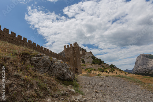 Genoese fortress, Sudak, Crimea, Russia, 22.06.2025