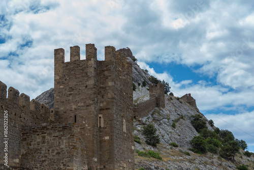 Genoese fortress, Sudak, Crimea, Russia, 22.06.2025