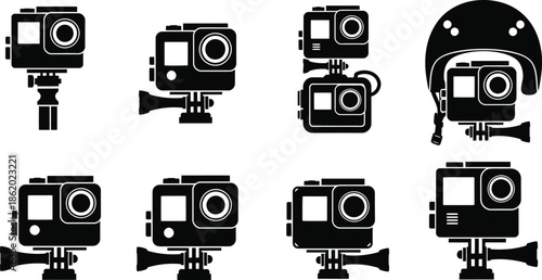 Two vintage metal milk cans illustration on transparent background silhouette