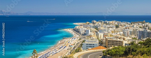 Rhodos is a Greek island located in the southeastern Aegean Sea and is one of the largest islands in Greece.
It is famous for its well-preserved medieval Old Town, a UNESCO World Heritage Site.