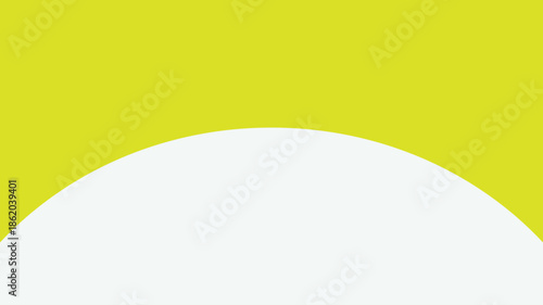 Minimal Yellow Abstract Curve Background with Copy Space.