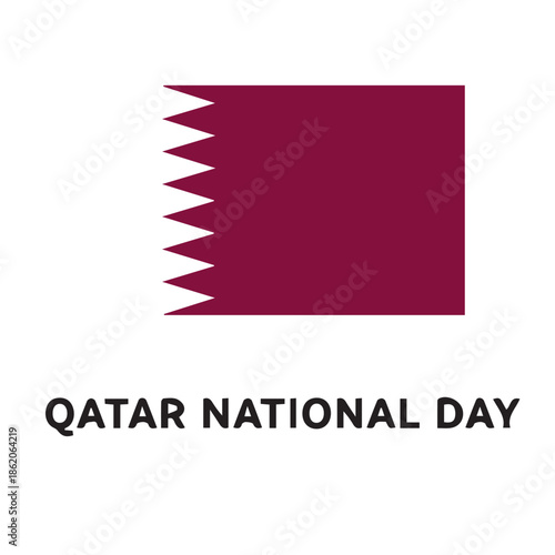 Qatar National Day celebration on December 18th with flag