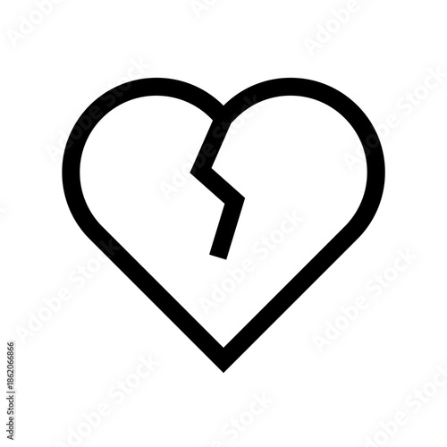 Broken Heart Icon