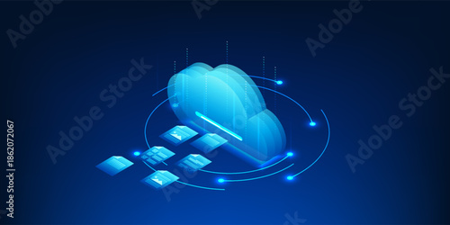 Cloud Data Storage Technology with Document Files Uploading to Cloud System, Secure Online File Management, Cloud Computing Infrastructure, Digital Data Backup, Business Cloud Storage,Internet Network