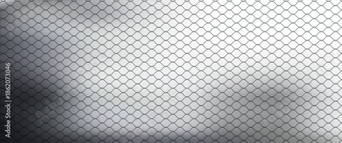 Curved net pattern. Seamless design for sportswear or equipment like soccer goals, volleyball nets, basketball hoops, hockey nets, and athletic gear