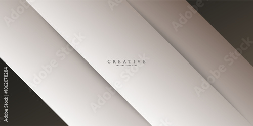 Premium background design with pink gold curve line pattern on backdrop. Vector horizontal template for invitation, banner, luxury voucher, prestigious gift certificate, voucher