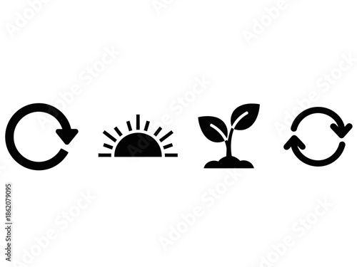 set fresh start symbol icon