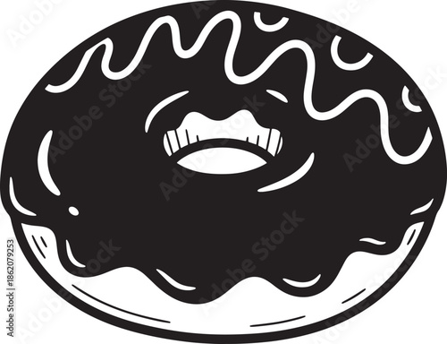 Smilingmooncharacterwithhumanteethandexpressiveface