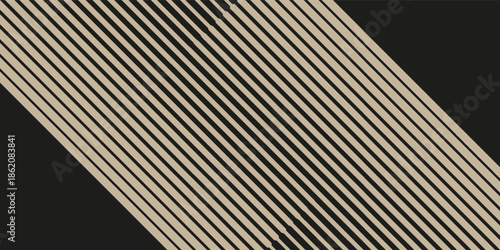 Premium background design with pink gold curve line pattern on backdrop. Vector horizontal template for invitation, banner, luxury voucher, prestigious gift certificate, voucher