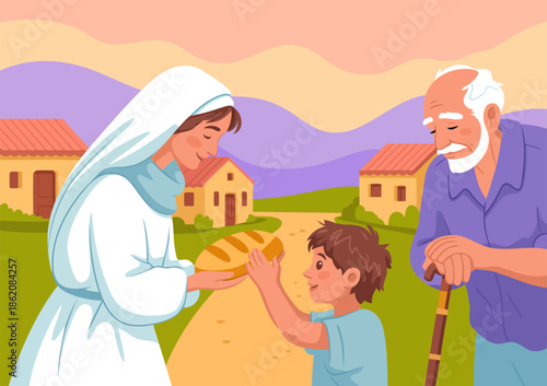 Experience the Beauty of Compassion and Generosity in Heartwarming Village Moments