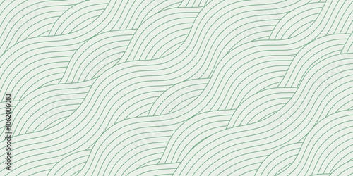 farm green banner, organic abstract background with fields. wavy green lines, natural organic products. vector ilustration
