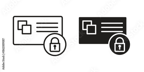 Credit limit icons in trendy flat style. symbol for your web site design, app, UI Vector EPS 10.