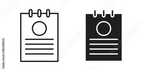 Curriculum icons in trendy flat style. symbol for your web site design, app, UI Vector EPS 10.