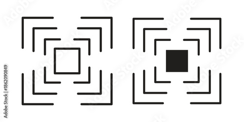 Flexibility icons in trendy flat style. symbol for your web site design, app, UI Vector EPS 10.