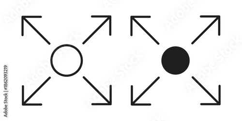 Large capacity icons in trendy flat style. symbol for your web site design, app, UI Vector EPS 10.