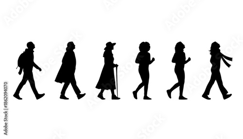 Nature Walk Digital Detox Silhouette