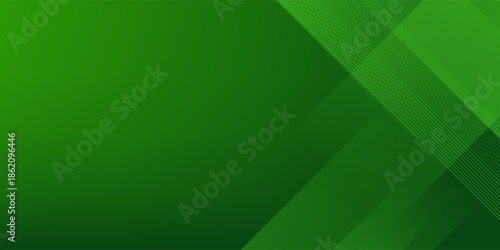 Abstract green sporty background template vector with shiny lines and lights. Green background with strong pattern design.Eps10 vector