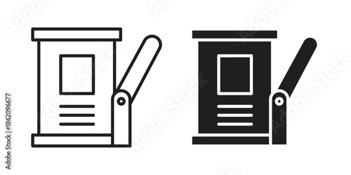 Road toll icons in trendy flat style. symbol for your web site design, app, UI Vector EPS 10.