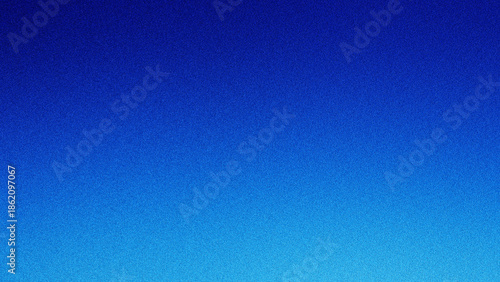 Blue gradient blur background noise grain grunge texture retro vintage effect empty copy space blank wallpaper