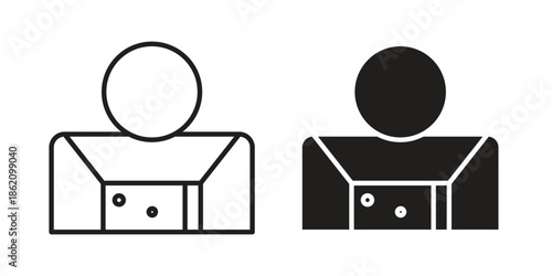 Tourist Guide icons in trendy flat style. symbol for your web site design, app, UI Vector EPS 10.