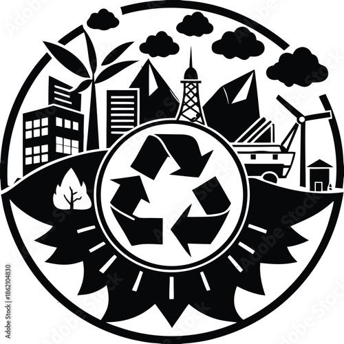 A collection of black silhouette vectors featuring Islamic architectural elements, lanterns, crescent moon, stars, and geometric patterns, ideal for Ramadan and Eid decorations.
