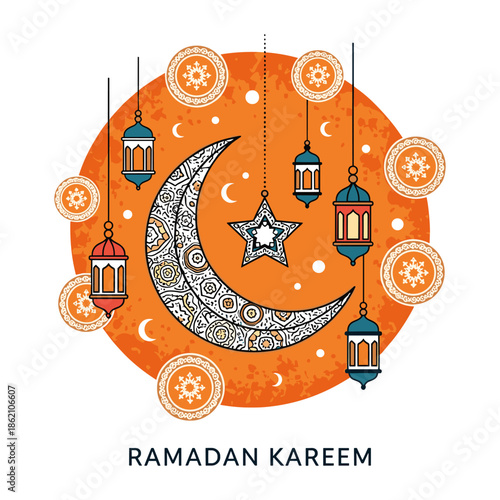 Person pointing in winter gear Vector