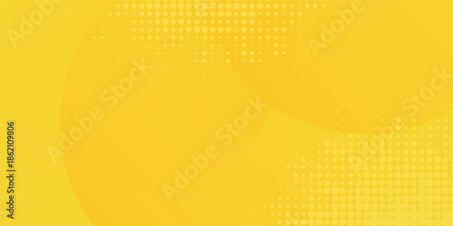 yellow background abstract with Gradient in empty room studio, Yellow empty room studio gradient used for background