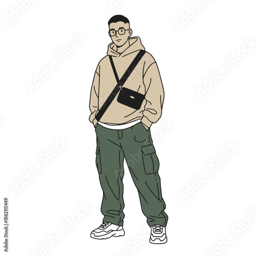 man in uniform with arms crossed