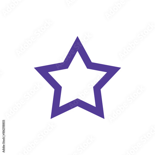 Star Icon Trendy Vector Template Illustration Logo Design