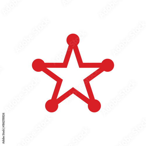 Star Icon Trendy Vector Template Illustration Logo Design