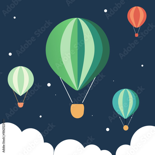 wonder filled hot air balloon fleet drifting throu (1).svg