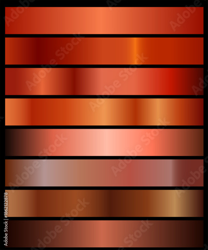 Bronze gradient.metallic texture illustration. background for frame, ribbon, banner, coin and label. Realistic abstract golden design seamless pattern.