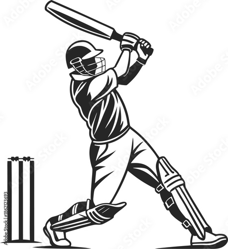 hockey player vector