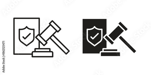 Code of conduct icons symbol template for graphic and web design