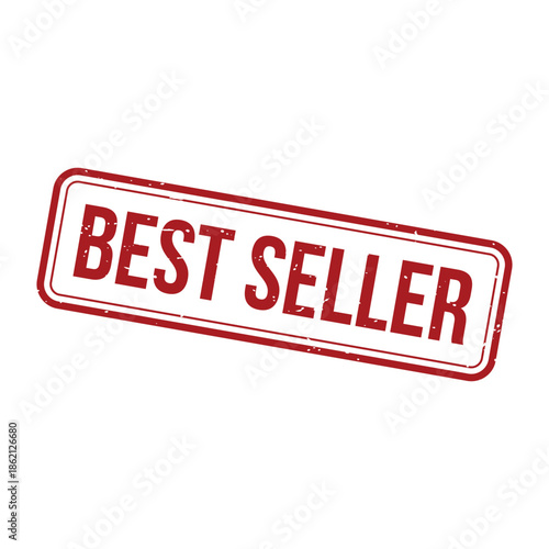 Best Seller Stamp, Best Seller Grunge Square Sign