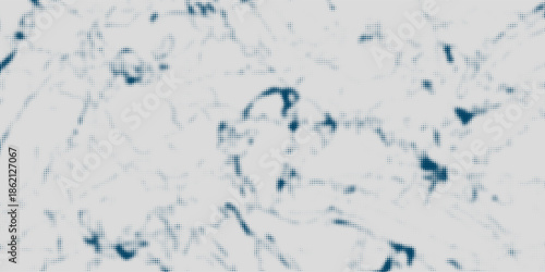 Abstract digital background featuring interconnected blue lines and nodes radiating from a central point on a light background.