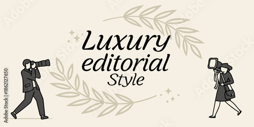 Luxury Editorial Style – Elegant Photoshoot Theme with Stylized Photography Elements