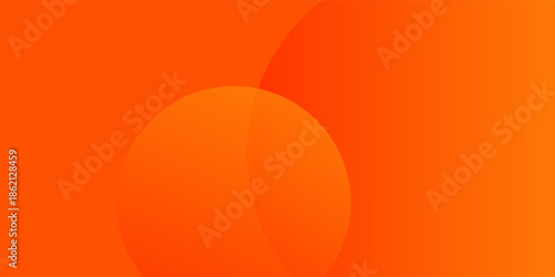 Abstract orange background with circles.