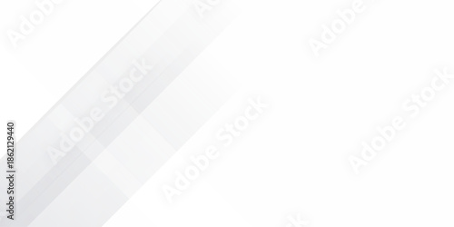 Grey white abstract background geometry shine and layer element vector for presentation design. Suit for business, corporate, institution, party, festive, seminar, and talks