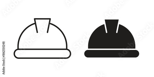 Helmet icons symbol template for graphic and web design