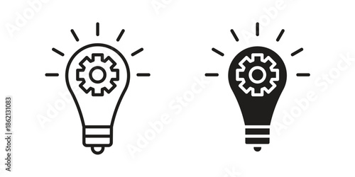 Innovation icons symbol template for graphic and web design