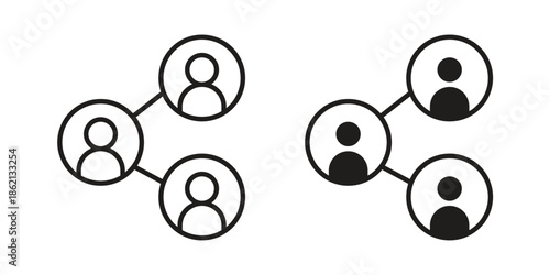 Network icons symbol template for graphic and web design
