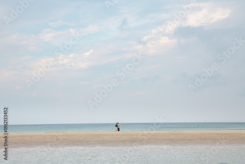 Wallpaper Mural kite surfing on the beach Torontodigital.ca